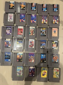 Nintendo NES Game Lot &ndash; Duck Hunt, Tetris, Super Mario Bros 3, Cartridge Only