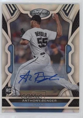 2022 Panini Chronicles Certified Auto Anthony Bender #48 Rookie Auto RC - Image 1 of 2