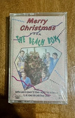 Merry Christmas From The Beach Boys Cassette Tape Sealed NEW Foto 1 de 4