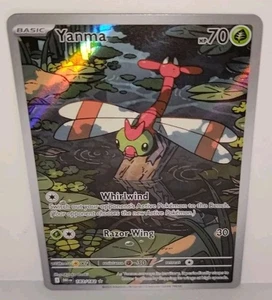 Yanma Pokémon TCG Destined Rivals Full Art Illustration Rare Karte 183/182 - Bild 1 von 6