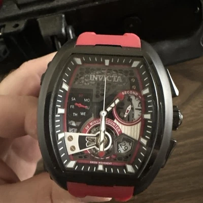 Invicta S1 ралли Diablo мужские часы, красный (25934) редкая - Изображение 1 из 2