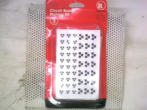 RadioShack ETCHING KIT FOR CIRCUIT BOARD ONE BLANK BOARD WITH 3-STENCILS 2770159 - Picture 1 of 2
