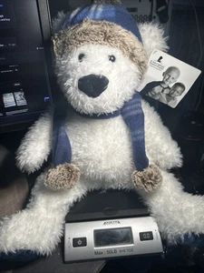 Gentle Treasures St Judes Kit Winter Dog 12” Plush Stuffed 2016 NWT - Picture 1 of 6