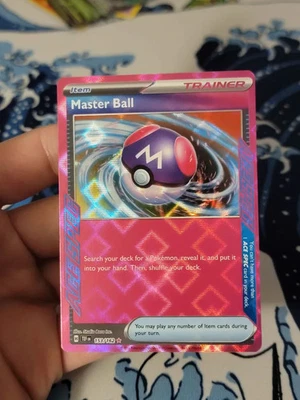 Master Ball 153/162 SV05: Temporal Forces ACE SPEC Rare Holo NM - Image 1 of 2