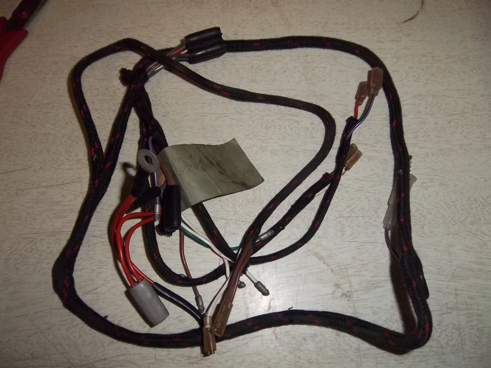 x BSA B25 MAIN WIRING HARNESS 1971 - WIRING LOOM 19- 1017BR - Image 1 of 1