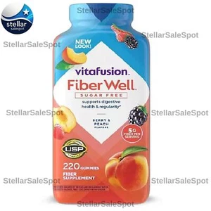 Vitafusion Fibra Well Integratore Vitaminico Gommoso Senza Zucchero, 220 ct. - Foto 1 di 5