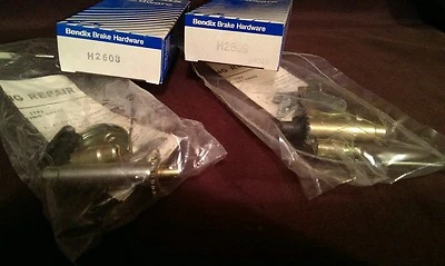 2 kits de autoajustador de freno de tambor Bendix H2608 H2609 para Lincoln Mark VI 1980-83 Foto 1 de 2