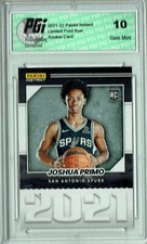 Joshua Primo 2021 Panini Instant #YO-12 Year One 1/387 Made Rookie Card PGI 10