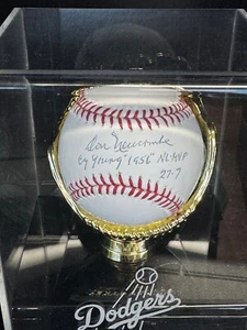 Don Newcombe signierter Major League Baseball "56 CY Young" * Dodgers MLB authentisch - Bild 1 von 3