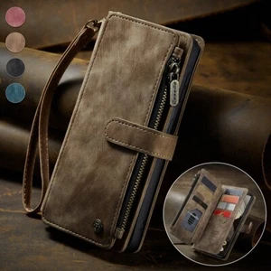 Für Google Pixel 9 Pro XL 7A 8A 8 Pro Hülle Handyhülle Leder Klapphülle Wallet - Picture 1 of 63