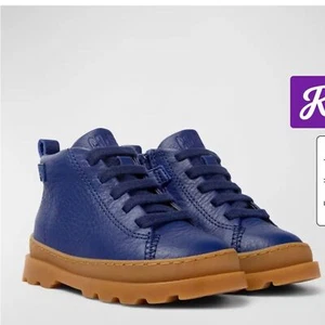 NIB toddler camper Brutus boots blue size 8 - Picture 1 of 2
