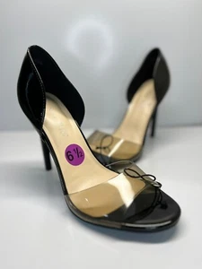 Nine West Heels Größe 6,5 The Sexi offen zehenfrei Design weiß ein hoher Stiletto - Bild 1 von 10