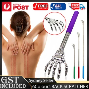 Extendable Back scratcher metal claw telescoping backscratcher massager extend - Picture 1 of 20