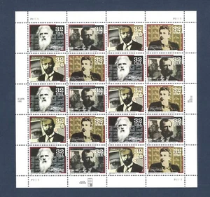 Sc # 3061-4 ~ Full Pane ~ 32¢ Pioneers of Communication (FREE COMBINED SHIPPING) - Picture 1 of 1