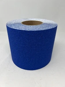 Non-Slip Safety Grip Tape Stairs Boats Jet Skis Watercraft Marine Blue 6" Roll - Picture 1 of 4