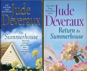 Summerhouse Romance Chick Lit Lot of 2 Paperback by Jude Deveraux - Picture 1 of 7
