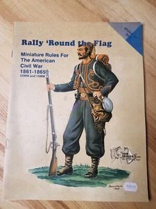 Rally 'Round the Flag reglas en miniatura para el patrimonio de la Guerra Civil Americana SC - Imagen 1 de 2