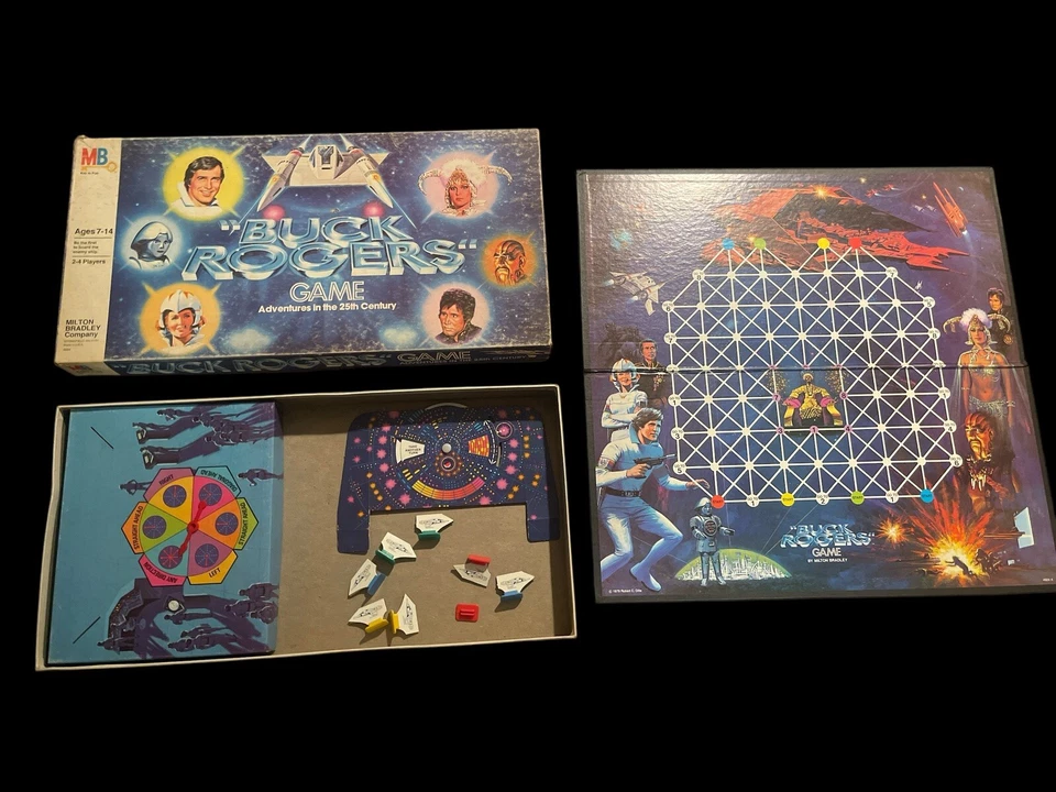 VINTAGE MILTON BRADLEY BUCK ROGERS GAME ADVENTURES IN 25TH CENTURY 1979 - Image 1 of 1
