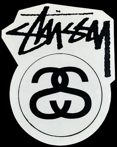 Vintage 1980’s Stussy Skateboard Sticker Original Not A Reissue - Bild 1 von 5