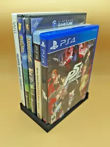 Video Game / DVD Case Storage Tray in 5, 10, or 15 Slots, 3D Printed - Picture 1 of 5