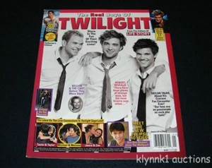 The Real Boys of Twilight Life Story Magazine Taylor Rob Kellan March 2010 - Picture 1 of 10