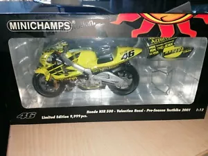 Minichamps 1/12 Honda NSR500 #46 pre-season testbike 2001 Valentino Rossi VR46 - Foto 1 di 2