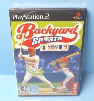 Backyard Sports Baseball 2007 Playstation 2 PS2 BRAND NEW FACTORY SEALED - Image 1 of 2