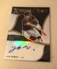 2021 Select Ha Seong Kim X-Factor Autograph Auto #/299 Padres