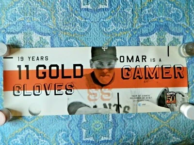 2008 Omar Vizquel San Francisco Giants Poster - Image 1 of 4
