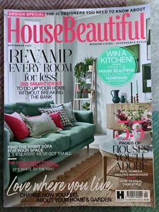 HOUSE BEATUIFUL MAGAZINE September 2022 - Picture 1 of 1
