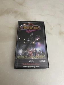 Universal Studios Hollywood Tour 1989 VHS Original USA Release As Is - Picture 1 of 6