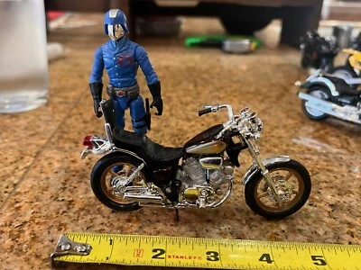 Maisto gi joe 1/18 Scale dreadnoks Motorcycle Yamaha XV 1000 Virago - Image 1 of 4