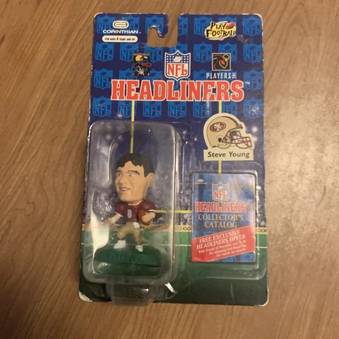 Corinthian NFL Headliners San Francisco 49ers Steve Young Action Figure - 1996 Cover