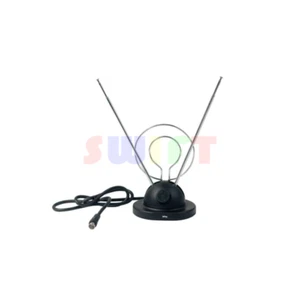 Antenna TV pronta digitale Rabbit HDTV VHF UHF con cavo coassiale - Foto 1 di 1
