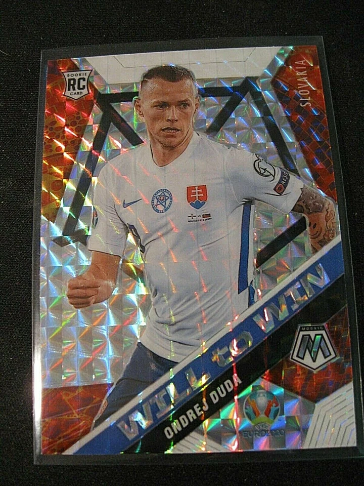 ONDREJ DUDA 2020-21 Panini Mosaic UEFA Euro Will to Win Mosaic #18 Slovakia RC - Image 1 of 2