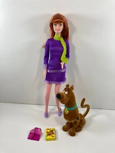 Barbie Scooby-Doo Barbie as Daphne Purple Dress 55887 Mattel 2002 - Picture 1 of 16