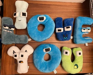 Alphabet Lore Plush I LOVE YOU Alphabetic Letter Educational Toy - Picture 1 of 9