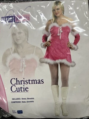 Sexy Disfraz Mujer Secret Wishes Navidad Cutie Rosa Talla Pequeña 2-6-F9 Foto 1 de 4