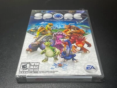 SPORE Computer Game for PC XP/Vista & MAC 32 Bit -🔥Fast Shipping🔥New Sealed ~ - Image 1 of 4