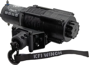 New KFI 4500lb Stealth Winch 4500 Synthetic Rope 38' for UTV SXS ATV SE45-R2 - Picture 1 of 1