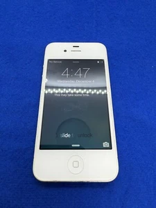 Apple iPhone 4 - 16 GB - White (Unlocked) - Afbeelding 1 van 10