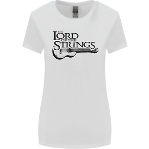 Lord of the Strings Guitarist Guitar Womens Wider Cut T-Shirt