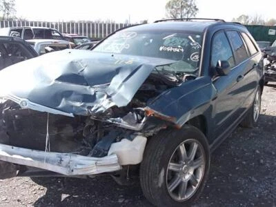 Used Left Quarter Glass fits: 2005 Chrysler Pacifica chrome moulding Left Grade - Image 1 of 4
