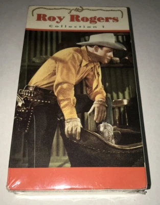 ROY ROGERS COLLECTION 1 NEW PLASTIC SEALED VHS VIDEO TAPE 5 MOVIES 1993 - Image 1 of 3