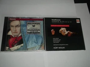 2x Beethoven - Sinfonie nr.9 - 2 x CD Kurt Masur Leipzig - 8.10.1981 - 01/05-90 - Bild 1 von 2