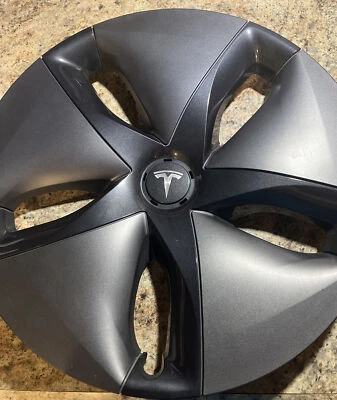 Tesla Model 3 Set of 4 Wheel Cover Hubcaps 1044231-00-B Mold # 3240 - Image 1 of 4