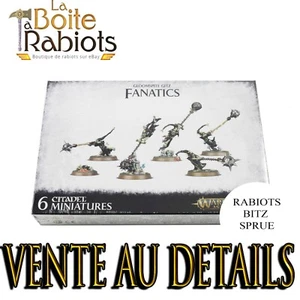 Warhammer Age of Sigmar Gloomspite Gitz Fanatics VENTE AU DETAIL Rabiots Bitz - Imagen 1 de 23