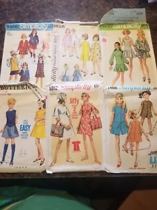 Lot 53 vtg patterns Geoffrey Beene Mail Order 40s 50s 60s 70s 80s Jrs Women Kids - Picture 1 of 11