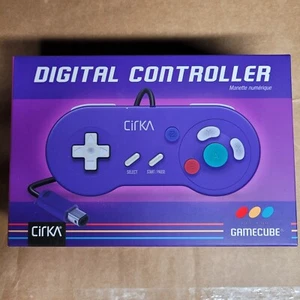 CirKa Digital Controller For GameCube - Purple - NEW - Picture 1 of 2