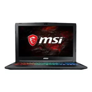 MSI GP62MVR 7RFX Leopard Pro Core i7-7700HQ 8GB RAM 1TB + 500GB - Black - Good - Picture 1 of 9